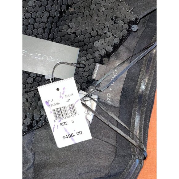 NWT Sachin + Babi Black Phillipa Jumpsuit size 0 Womens ($496) - Picture 9 of 14